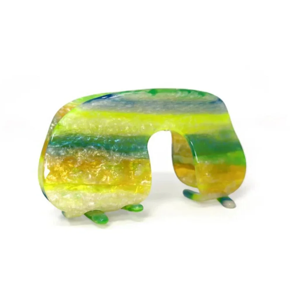 NWT Bryce Canyon Shimmery Green Hair Claw Clip